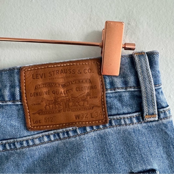 Men’s Levi’s 512 Light Wash Size 32x34 - Picture 5 of 10